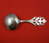 Viking Rose by Th. Marthinsen Norwegian Sterling Silver Preserve Spoon 6 3/4"