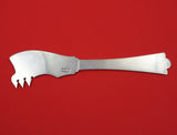 Vansant Sterling Silver Cheese Knife with Pick Bright-Cut Flowers #58 Orig7 1/4"