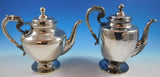 Mexican Sterling Silver Tea Set 4pc with Tray (#2246)