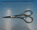 Foster and Bailey Sterling Silver Embroidery Scissors 4" (#6557)
