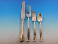 Dauphine by Wallace Sterling Silver Flatware Set 8 Service 42 pcs Dinner