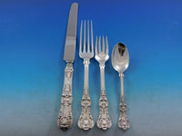 English King by Tiffany Sterling Silver Flatware Set Service 100 pc Dinner Boxed