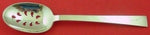 Continental by International Sterling Silver Serving Spoon Pierced 9-Hole Orig