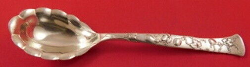 Vine By Tiffany and Co. Sterling Silver Sugar Spoon Scalloped with Gourds 6"