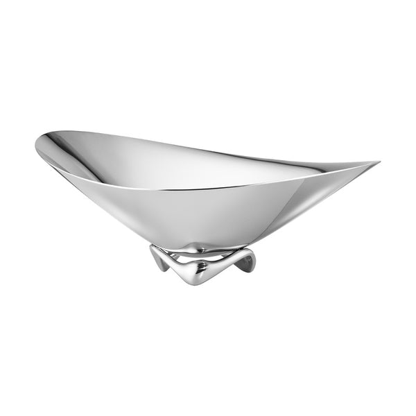 Georg Jensen Stainless Steel Koppel Wave Bowl Small New