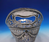 Marie Antoinette German .800 Silver Bread Basket 12 3/4" Long 12.2 ozt. (#4925)