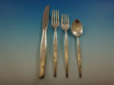 Stardust Gorham Sterling Silver Flatware Set Service Midcentury Modern Space Age