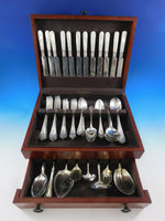 Cleopatra by Schulz & Fischer Sterling Silver Flatware Set Dinner Service 83 Pcs