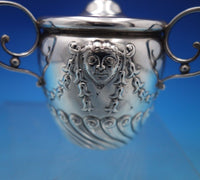Gorham Sterling Silver Lighter / Cigar Table Lighter with Masks #3638 (#6854-2)