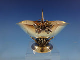 Georg Jensen Sterling Silver Midcentury Modern Sugar Basket 3D Detailing #235B