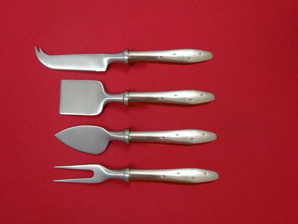 Dawn Star by Wallace Sterling Silver Cheese Serving Set 4 Piece HHWS  Custom