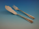 Corsage by Stieff Sterling Silver Flatware Set Service 30 pieces Repousse Floral