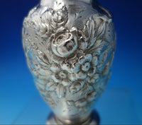 Repousse by Kirk Sterling Silver Muffineer #10L 6 1/4" x 2 1/8" 5.8 ozt. (#5082)