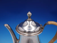 Eighteen Ten 1810 by International Sterling Silver Coffee Pot w/ Rattan (#4892)