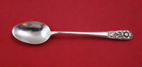 Aztec Rose by Sanborns Mexican Sterling Silver Demitasse Spoon 4 1/4"