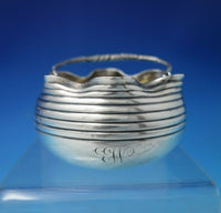 Oval Twist by Whiting Sterling Silver Demitasse Sugar Creamer Set 2pc (#5438)