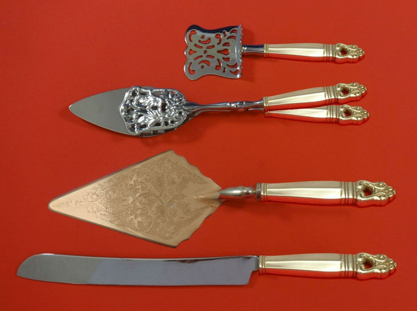 Royal Danish by International Sterling Silver Dessert Serving Set 4pc Custom