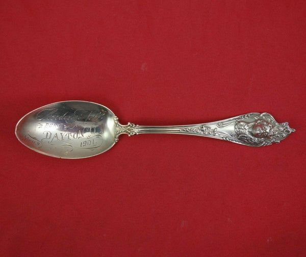 Cherub by Watson-Newell Sterling Silver Teaspoon with 3-D Cherub Face 5 3/4"
