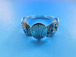 Cupid Sunbeams by Unger Sterling Silver Napkin Ring Original 1 7/8" x 1 7/8"