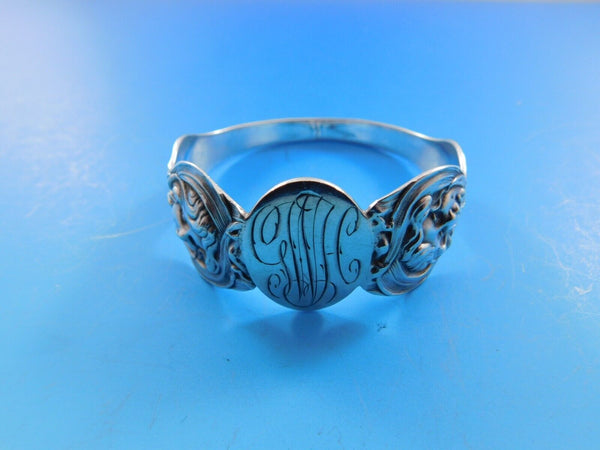 Cupid Sunbeams by Unger Sterling Silver Napkin Ring Original 1 7/8" x 1 7/8"
