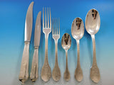 Soubise by Puiforcat France Sterling Silver Flatware Set Service 33 pcs Dinner