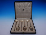 English Sterling by Asprey Sterling Silver Coronation Spoon in Fitted Box 6pc
