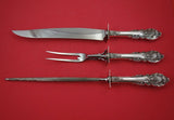 Sir Christopher by Wallace Sterling Silver Roast Carving Set 3-pc HHWS  13 1/2"