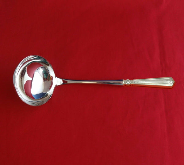 Victorian by Durgin Sterling Silver Soup Ladle HHWS  Custom Made 10 1/2"