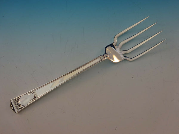 San Lorenzo by Tiffany and Co Sterling Silver BBQ Serving Fork 7 5/8" Custom
