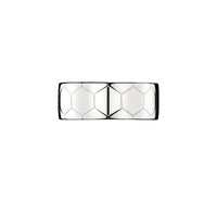 Code Royale by Christofle Sterling Silver Hexagon Ring 06758001X490001