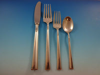 Mexican Art Deco by Codan Sterling Silver Flatware Dinner Set Service 60 Pcs