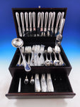 Perles by Christofle France Silverplate Flatware Service Set 88 Pieces Dinner