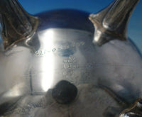 Rose Point by Wallace Silverplate Tea Set 5pc (#6285)