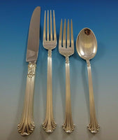 Silver Plumes by Towle Sterling Silver Flatware Set For 12 Service 65 Pieces