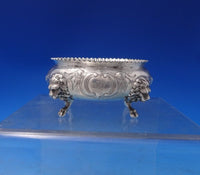 Lion by Wood and Hughes Sterling Silver Salt Dip Master 2 1/4" x 3" (#7149)