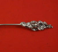Harlequin by Reed and Barton Sterling Silver Coffee Spoon Hollyhocks I 5 1/8"