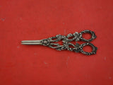 Vintage Grape Shears Cast and Silverplated Grape Motif Heavy Detailed 6 7/8"