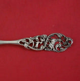 Norwegian Sterling Silver Jelly Spoon with Mountain Goats Motif 7"