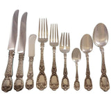 Florentine by Gorham Sterling Silver Flatware Service for 12 Set 115 pcs Dinner