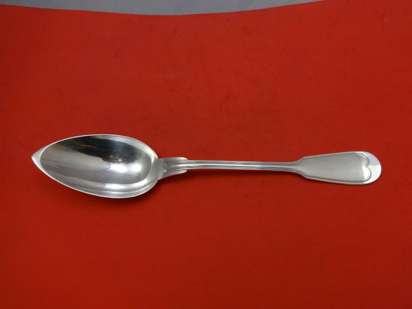 Chinon by Christofle Silverplate Platter Spoon 11 1/4"