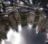 Bridal Rose by Alvin Sterling Silver Fruit Bowl #5852 2" x 11 1/4" (#5326)