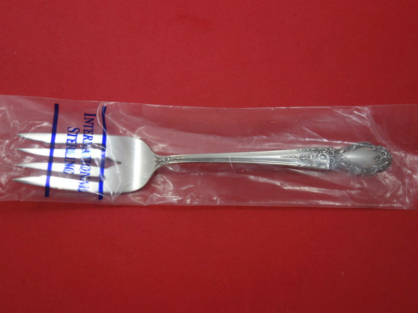 Brocade By International Sterling Silver Salad Fork 6 1/2" New Flatware