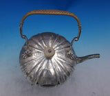 Chatham Engraved by Durgin Sterling Silver Kettle on Stand w/ Burner #88 (#3950)