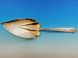 Japanese by Gorham Sterling Silver Ice Cream Server w/ Vines Gold Washed 10 1/8"