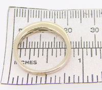 14k White Gold 1/2ct Genuine Natural Diamond Ring Band (#J3926)
