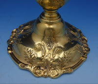 Francis I by Reed and Barton Sterling Silver Candlestick Pair Vermeil (#3156)