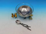 Butterfly Ginkgo by Michael Aram Stainless Steel & Glass Nut Dish w/ Spoon - New