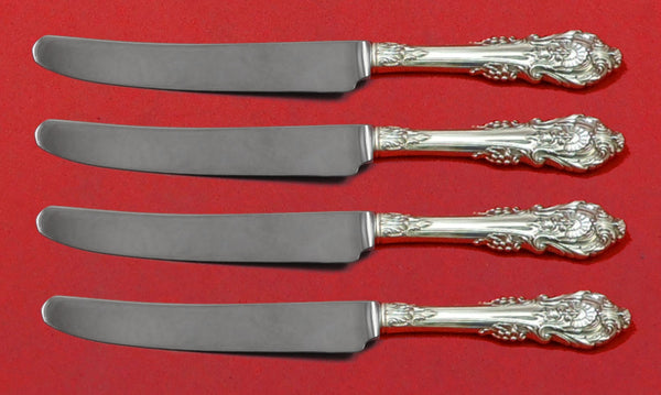 Sir Christopher by Wallace Sterling Silver Fruit Knife Set 4pc Custom 7" HHWS