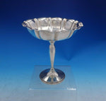 Fisher Sterling Silver Compote Fluted #975 6 1/4" Tall x 5 7/8" (#4009)