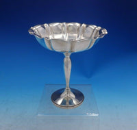Fisher Sterling Silver Compote Fluted #975 6 1/4" Tall x 5 7/8" (#4009)